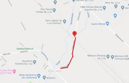 Koninko ul. Telewizyjna Zamknięta do Odwołania !!! – brak wjazdu i wyjazdu droga wylaczona koninko