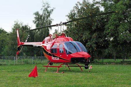 policja helikopter