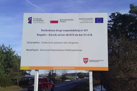 Rozbudowa drogi 431, Rogalin – Kórnik kornik
