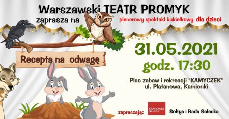 sołectwo kamionki północne - teatr plac zabaw dzień dziecka
