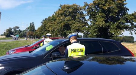 Policyjny dron w akcji na trasie S11. policja środa wielkopolska dron w akcji trasa s11