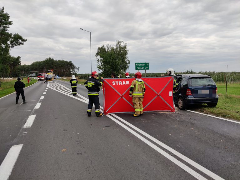 dw434 lpr obwodnica kórnika wypadek śmiertelny bnin