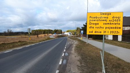 kamionki przebudowa przepustu nad rzeka głuszynka kórnik