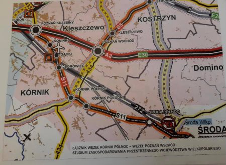 Budowa łącznika: węzeł Kórnik Północ S11 z trasą S5 węzeł Kleszczewo. łącznik węzeł kórnik północ