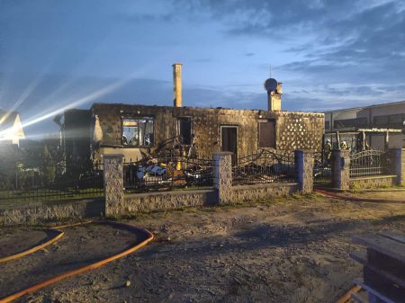 radzewo gmina kórnik pożar domu festyn zbiórka