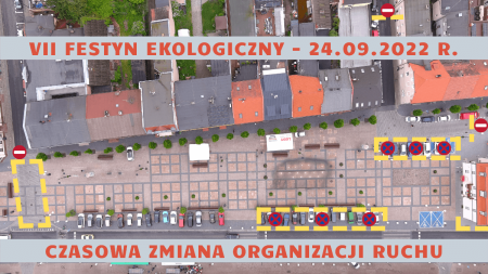 zmiana organizacji ruchu rynek festyn kórnik