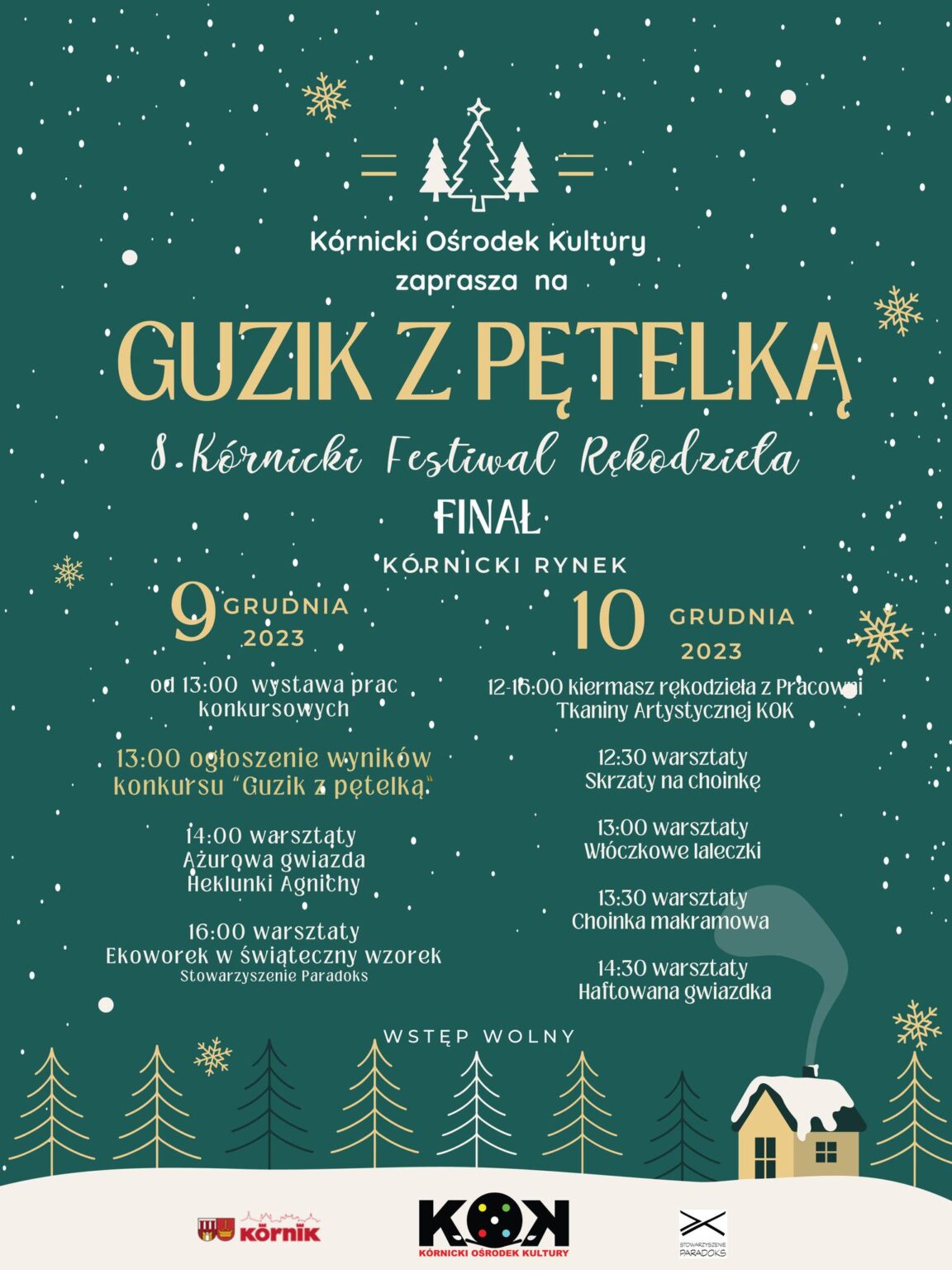 8 festiwal rękodzieła w Kórniku