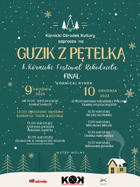 8 festiwal rękodzieła w Kórniku
