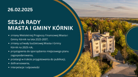 sesja rady miasta i gminy kórnik