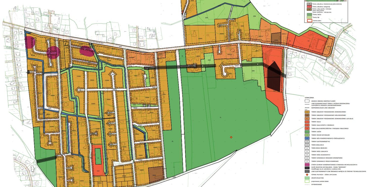 borówiec miejscowy plan zagospodarowania