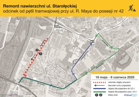 starolecka poznań remont nawierzchni