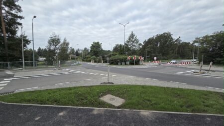 rondo borówiec radiowa krzesiny koninko borówiec