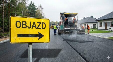 gmina kórnik skrzynki borówiec objazd utrudnienia