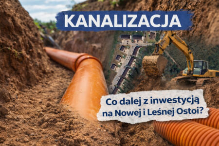 kanalizacja czmon lesna ostosja nowa gmina kornik brak kanalizacji