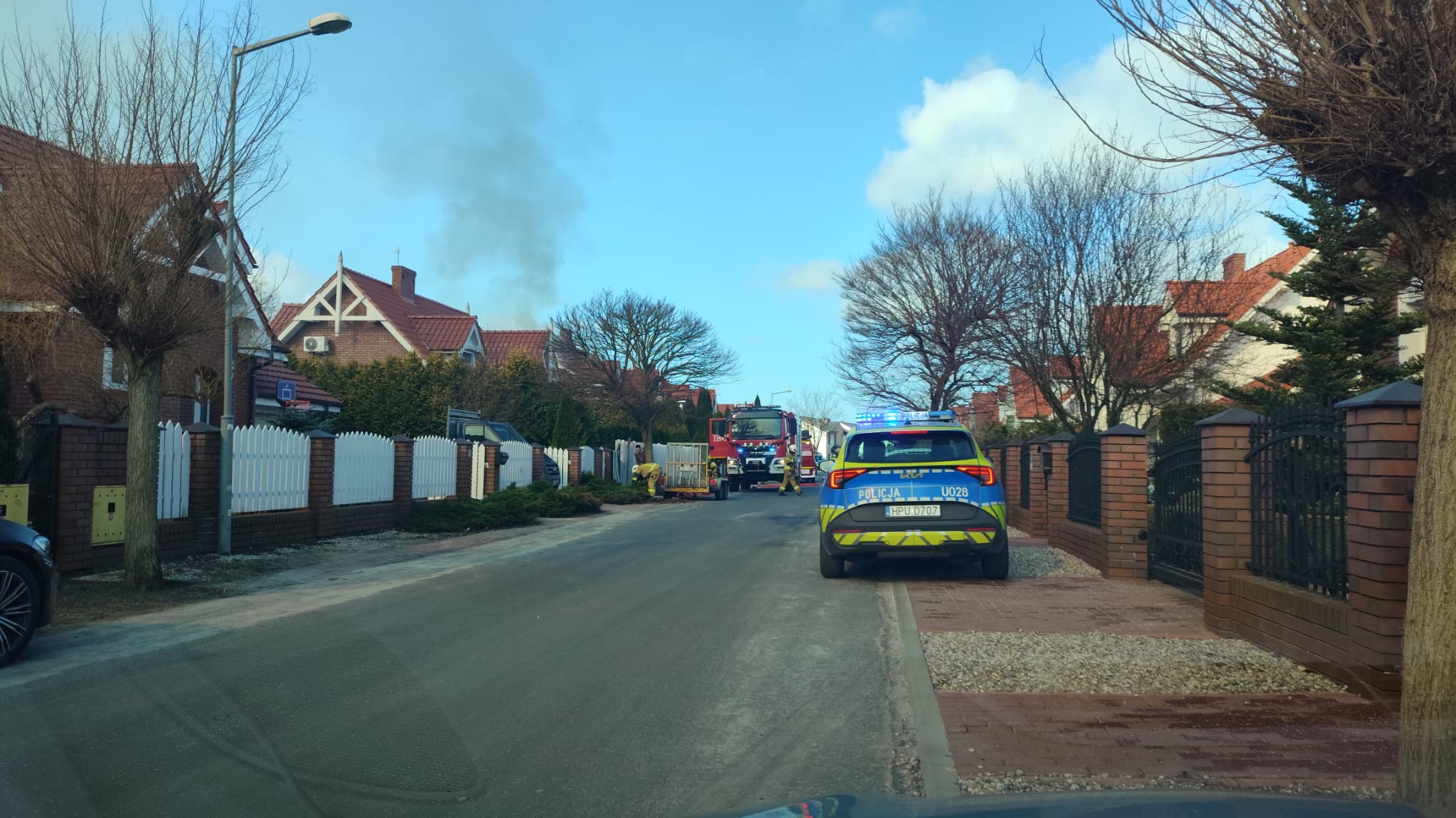 pozar kamionki rumiankowa osp 4