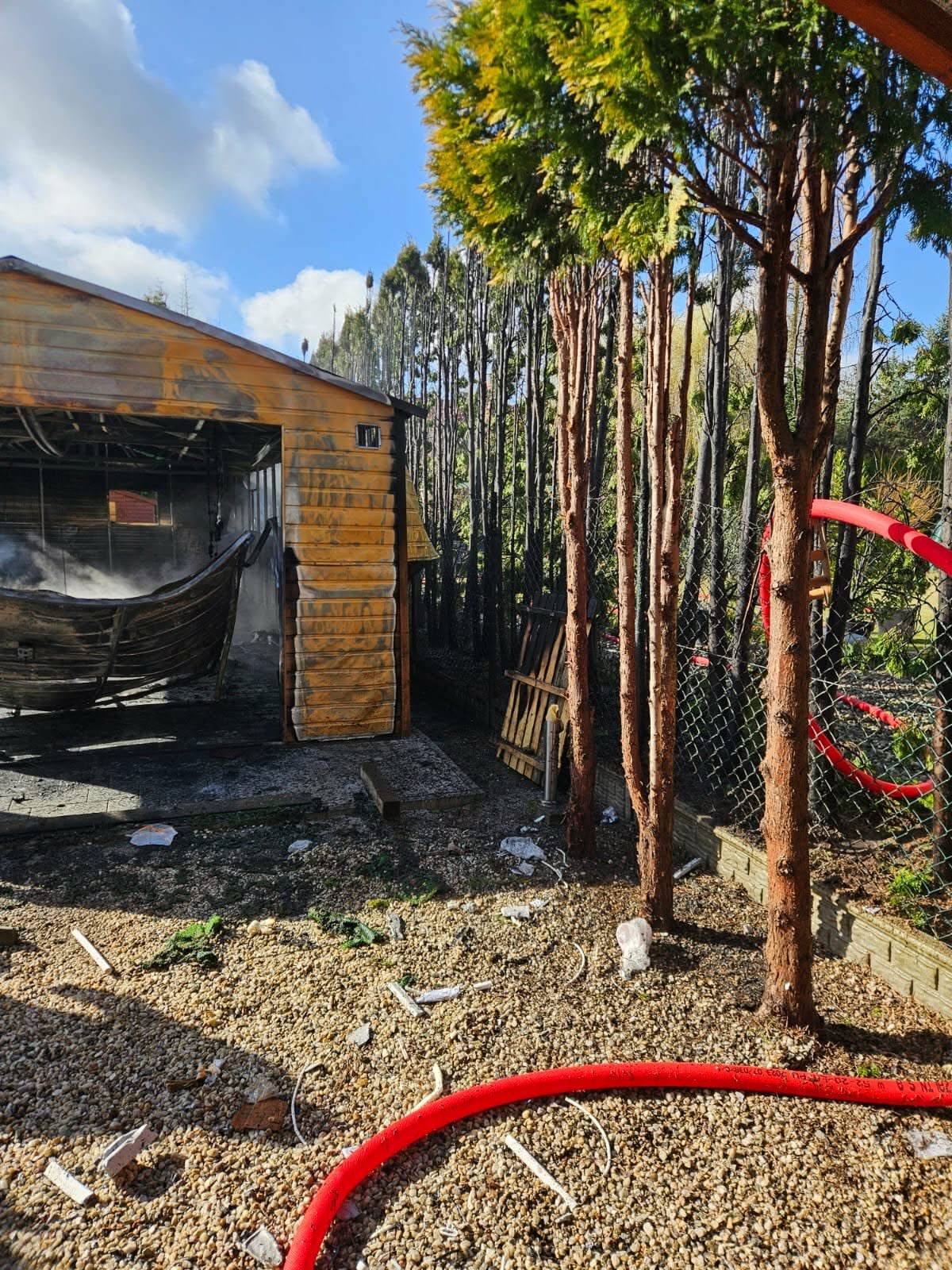 pozar w kamionkach osp kamionki osp kornik