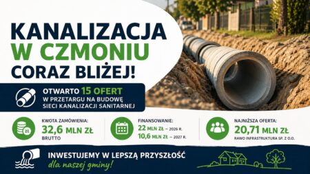kanalizacja czmon otwarcie ofert