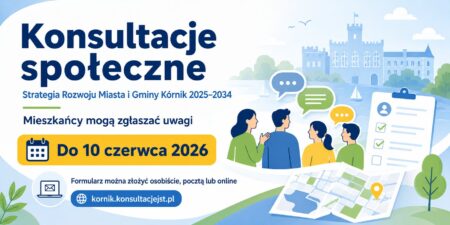 konsultacje społeczne strategia rozwoj gminy kórnik