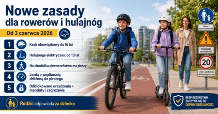 nowe zasady hulajnoga rower kask prędkość chodnik