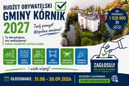 budzet obywatelski kornik glosowanie projekty zadania