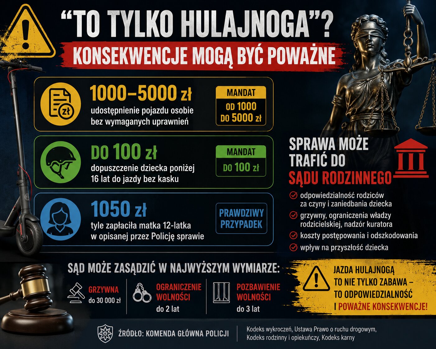Sekunda brawury, miesiące rehabilitacji. Tragiczny bilans hulajnóg elektrycznych. 3 hulajnoga wypadek konsekwencje