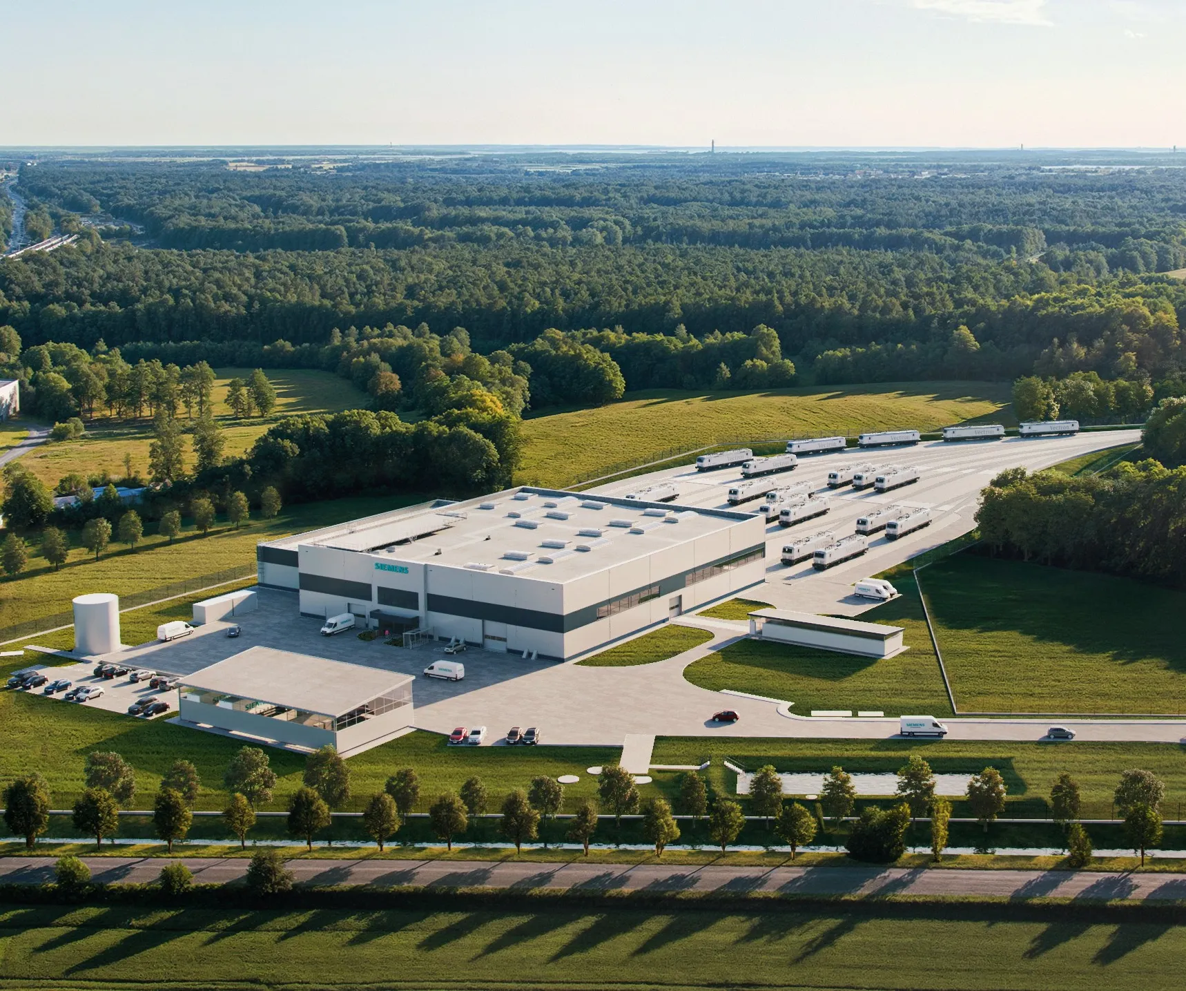 Rail Service Center Poznan Gadki first greenfield of Siemens Mobility in Poland 2