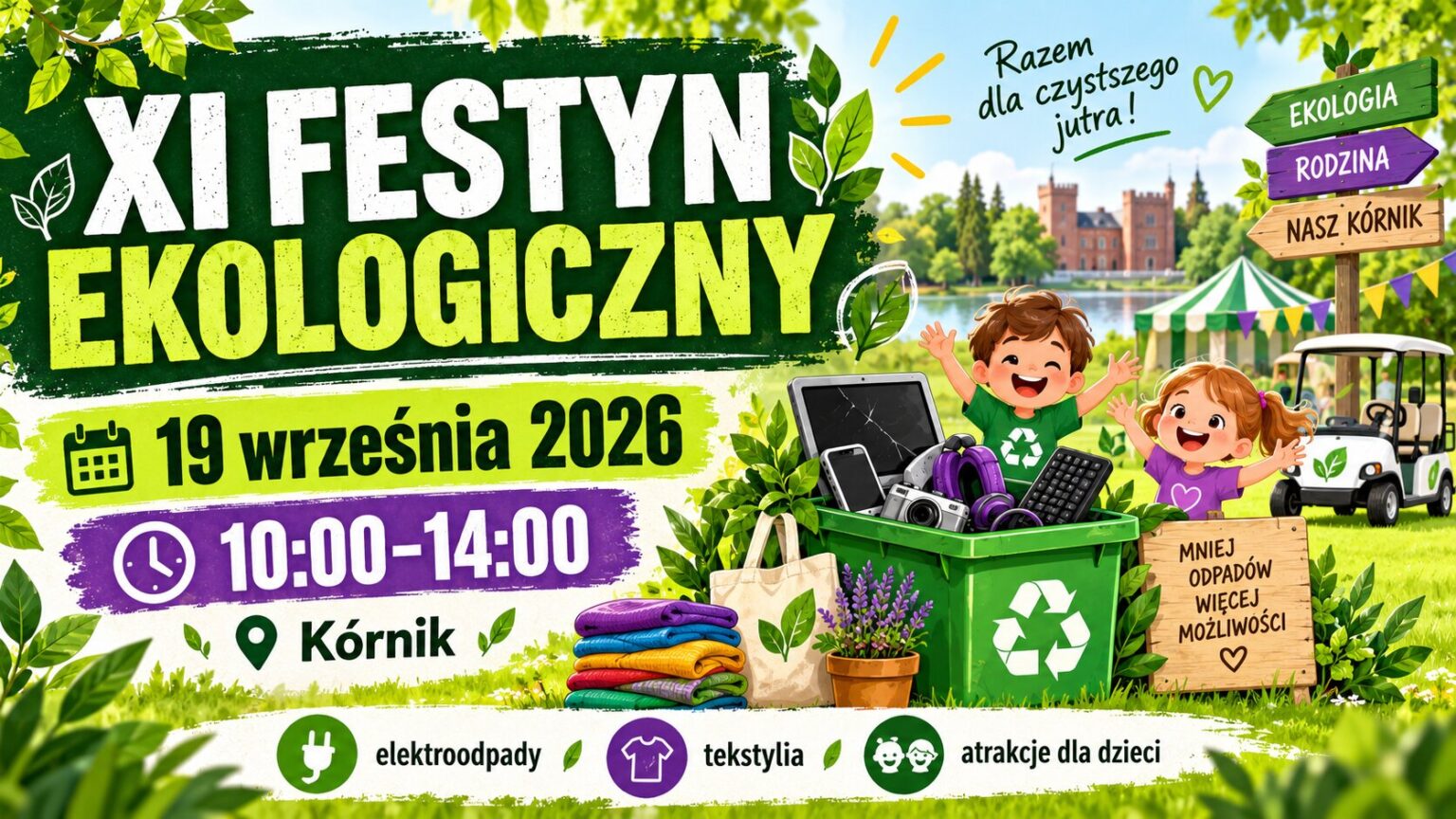 festyn ekologiczny kórnik xi