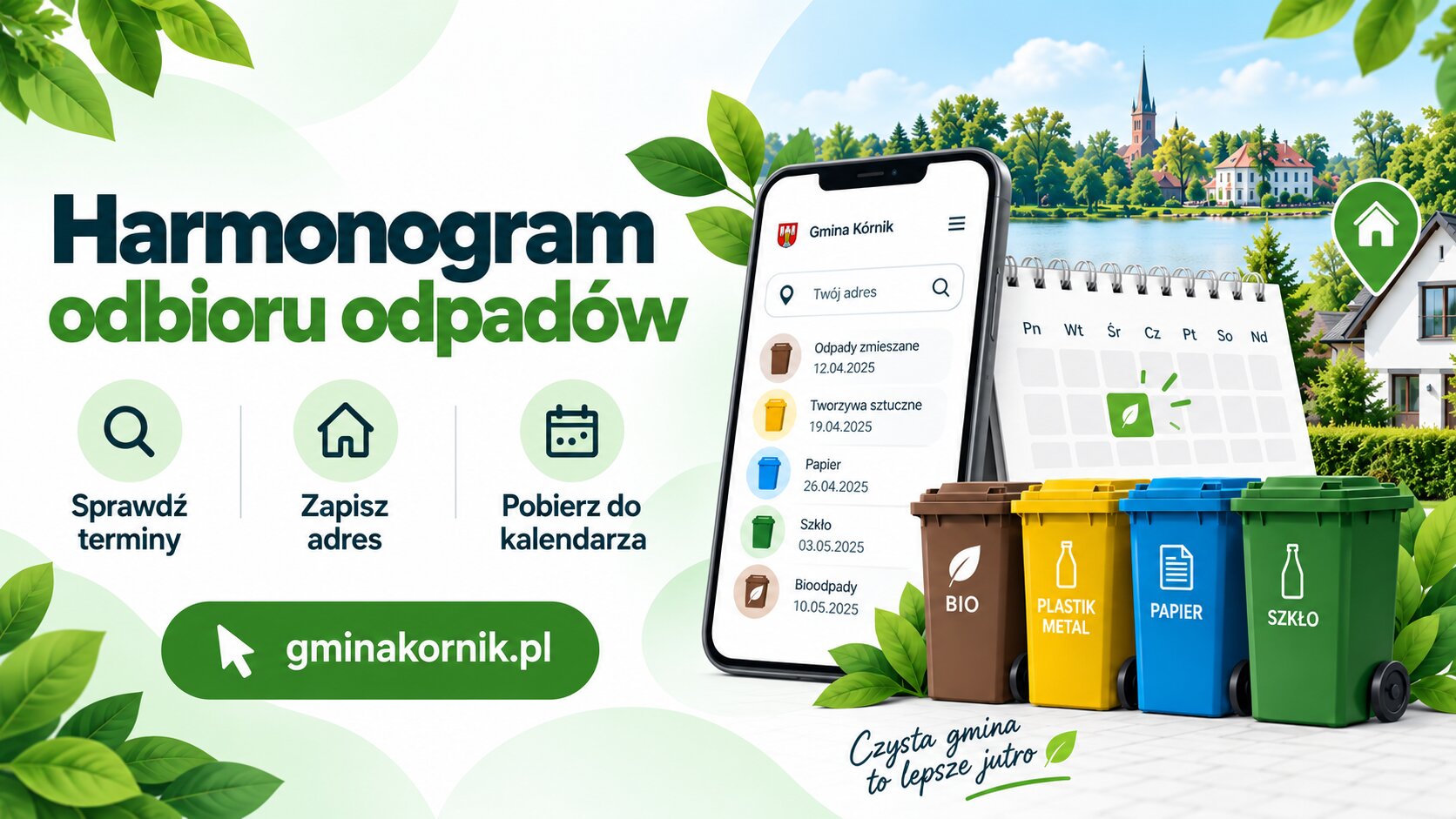 harmonogram wywozu odbioru odpadow