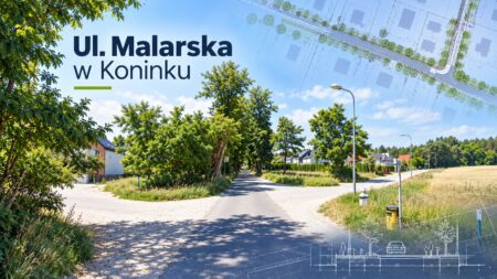 malarska koninko remont koncepcja projekt ulicy