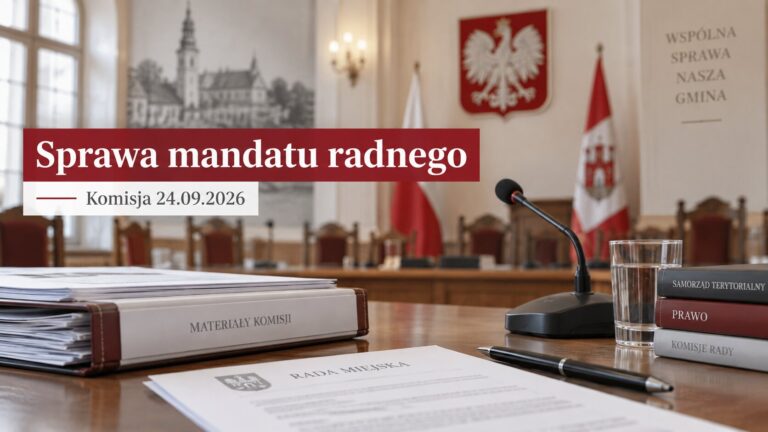 mandat radnego - komisja budżetu