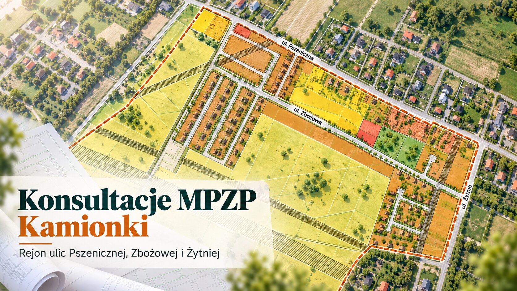 Kamionki: plan dla 62 hektarów. Uwagi do 3 listopada Konsultacje MPZP Kamionki_ Planowanie Przestrzenne