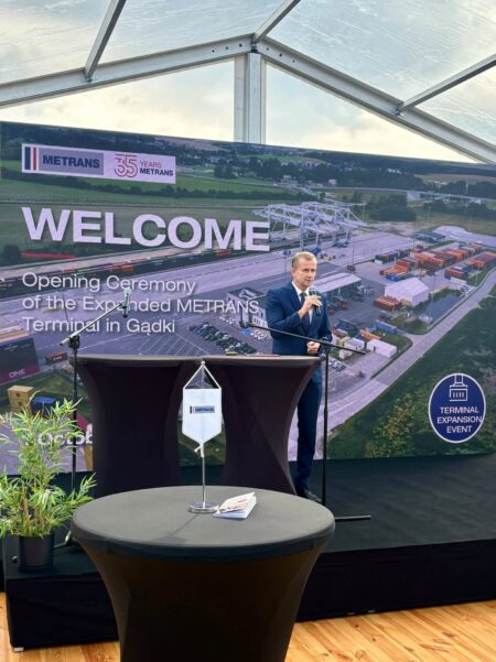 Terminal w Gądkach po wielkiej rozbudowie. Inwestycja za 147 mln zł metrans terminal w gądkach gądki